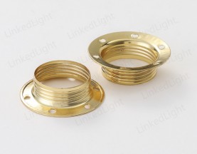 Shade Ring for E14 Lamp Holder Gold