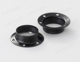 Shade Ring for E14 Metal light holder  Flat Black