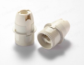 E12 Plastic Lampholder Half Thread