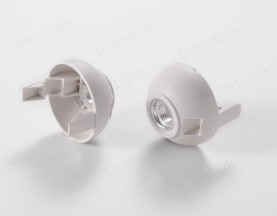 E27 Plastic Cap with Metal Thread Entry (Without Side Hole)