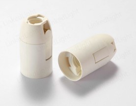 E12 Plastic Lamp Socket Smooth