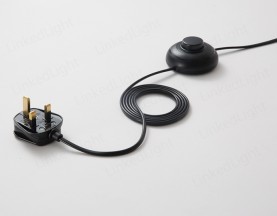 UK Plug Cord Set with Foot Switch