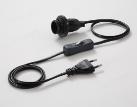 Lampholder Cord Set with Plug and Switch