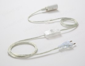 Lampholder Cord Set with Plug and Switch