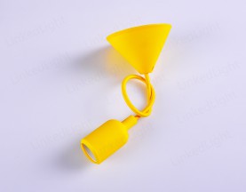 E27 Silicone Pendant Lamp  Yellow