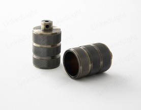 Metal Covers for Lamp Socket  Green Bronze