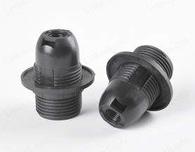 E12 Plastic Lamp Holder Full Thread