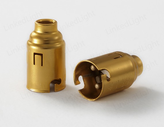 B22 Brass Lampholder - B22 Copper Lampholders - LinkedLight - JINGKELUO ...